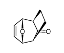 anti-10-Oxatricyclo[4.2.1.12,5]dec-3-en-9-on结构式