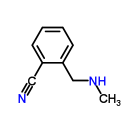 2-((Methylamino)methyl)benzonitrile structure