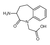 2-(3-amino-2-oxo-4,5-dihydro-3H-1-benzazepin-1-yl)acetic acid结构式