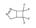 6,6,7,7-tetrafluoro-3,4-diazabicyclo[3.2.0]hept-3-ene结构式