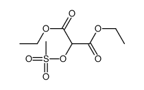 diethyl 2-methylsulfonyloxypropanedioate Structure