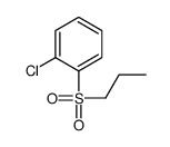 1-chloro-2-propylsulfonylbenzene Structure