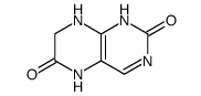 1,5,7,8-tetrahydro-pteridine-2,6-dione结构式