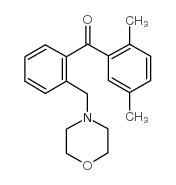 2,5-DIMETHYL-2'-MORPHOLINOMETHYL BENZOPHENONE图片