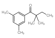 2,2,3',5'-TETRAMETHYLBUTYROPHENONE Structure