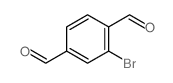 2-bromoterephthalaldehyde structure