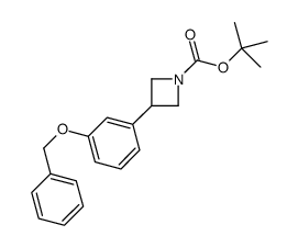 3-(3-(苄氧基)苯基)氮杂丁烷-1-羧酸叔丁酯图片