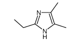 2-ethyl-4,5-dimethyl-1H-imidazole结构式