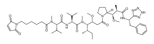 MC-MMAF-tetrazole结构式