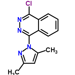 1-Chloro-4-(3,5-dimethyl-1H-pyrazol-1-yl)phthalazine Structure