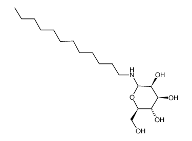 N-(D-Mannopyranosyl)dodecylamine Structure