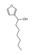 1-[3]furyl-heptan-1-ol Structure