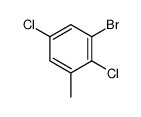 1-bromo-2,5-dichloro-3-methylbenzene结构式