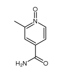 Isonicotinamide, 2-methyl-, 1-oxide (6CI) picture