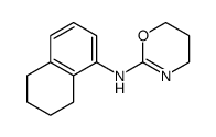 N-(5,6,7,8-tetrahydronaphthalen-1-yl)-5,6-dihydro-4H-1,3-oxazin-2-amine Structure