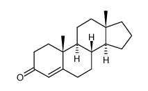 1,7,8,10,11,12,13,15,16,17-decahydro-10,13-dimethyl-2H-cyclopenta[a]phenanthren-3(6H,9H,14H)-one Structure