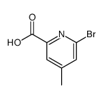 6-溴-4-甲基吡啶-2-甲酸图片