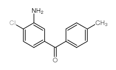 (3-amino-4-chlorophenyl)-(4-methylphenyl)methanone structure