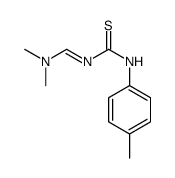 1-(dimethylaminomethylidene)-3-(4-methylphenyl)thiourea Structure