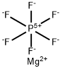 Phosphate(1-), hexafluoro-, magnesium (2:1) Structure