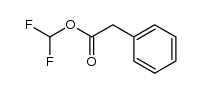 difluoromethyl 2-phenylacetate Structure