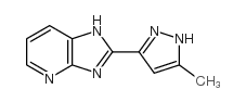 1H-Imidazo[4,5-b]pyridine,2-(5-methyl-1H-pyrazol-3-yl)-(9CI) structure