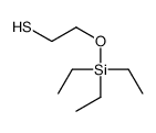 2-triethylsilyloxyethanethiol Structure