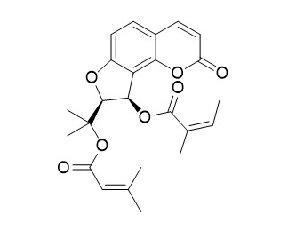 3'-angeloyloxy-4'-senecioyloxy-2',3'-dihydrooroselol picture