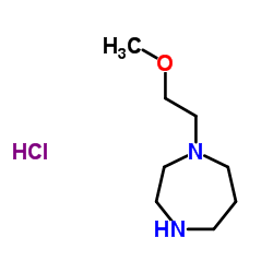 1-(2-Methoxyethyl)-1,4-diazepane HCl结构式