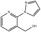 [2-(1H-pyrazol-1-yl)pyridin-3-yl]methanol结构式