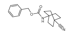 4-氰基双环[2.2.2]辛烷-1-基氨基甲酸苄酯结构式