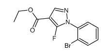 ETHYL1-(2-BROMOPHENYL)-5-FLUORO-1H-PYRAZOLE-4-CARBOXYLATE picture