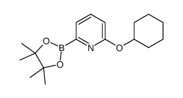 2-(环己氧基)-6-(4,4,5,5-四甲基-1,3,2-二噁硼烷-2-基)吡啶图片