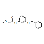3-(Benzyloxy)phenyl 2-Methoxyacetate Structure