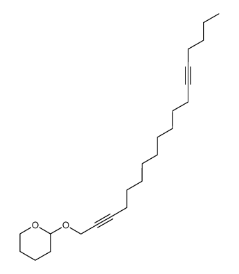 1-tetrahydropyranyloxy-2,13-octadecadiyne Structure