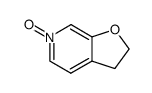 Furo[2,3-c]pyridine, 2,3-dihydro-, 6-oxide (9CI)结构式