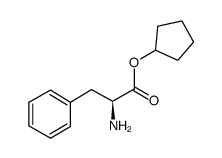 (S)-2-amino-3-phenyl-propionic acid cyclopentyl ester图片