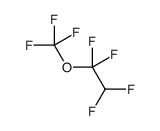 Trifluoromethyl 1,1,2,2-tetrafluoroethyl ether Structure