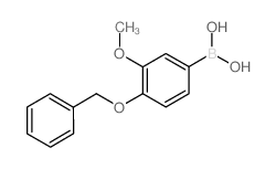 (4-(BENZYLOXY)-3-METHOXYPHENYL)BORONIC ACID Structure