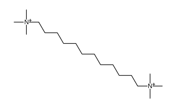 trimethyl-[12-(trimethylazaniumyl)dodecyl]azanium结构式