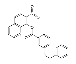 7-Nitro-8-quinolyl=m-(benzyloxy)benzoate picture