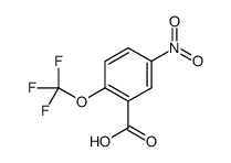 5-Nitro-2-(trifluoromethoxy)benzoic acid Structure