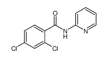 2,4-dichloro-N-(pyridin-2-yl)benzamide Structure