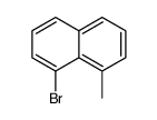 1-Bromo-8-methylnaphthalene Structure