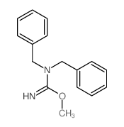 N,N-dibenzyl-1-methoxy-methanimidamide Structure