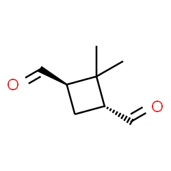 1,3-Cyclobutanedicarboxaldehyde, 2,2-dimethyl-, (1R,3R)-rel- (9CI) picture