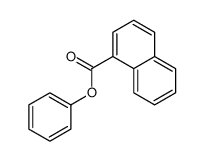 phenyl naphthalene-1-carboxylate Structure