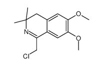 1-(chloromethyl)-6,7-dimethoxy-3,3-dimethyl-4H-isoquinoline picture