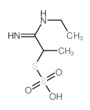 Thiosulfuric acid(H2S2O3), S-[2-(ethylamino)-2-imino-1-methylethyl] ester picture