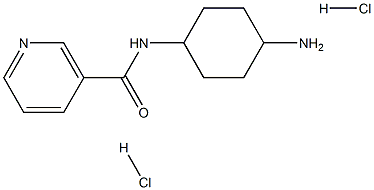 N-[(1R*,4R*)-4-Aminocyclohexyl]nicotinamide dihydrochloride Structure